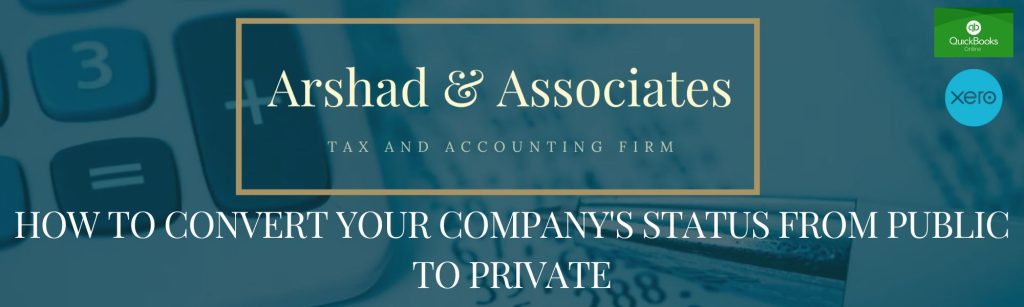 How to Convert Your Company's Status from Public to Private