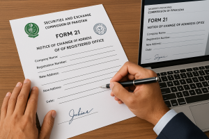 Legal Requirements for Changing a Company's Address in Pakistan
