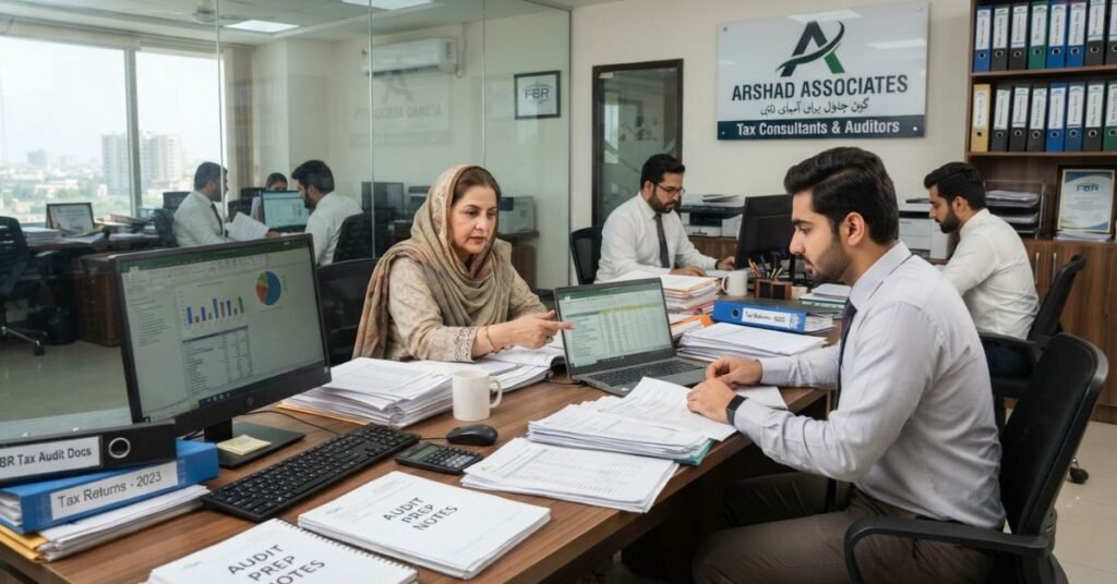 There is discussion on Tax Audit in Pakistan